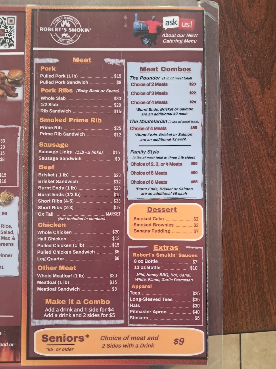 Sandwiches and sliced meats on the menu.